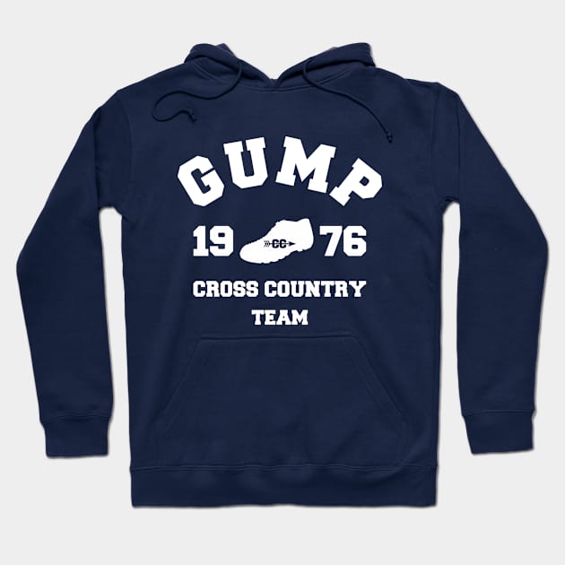 Forrest Gump - Cross Country Team Hoodie by Dreamteebox